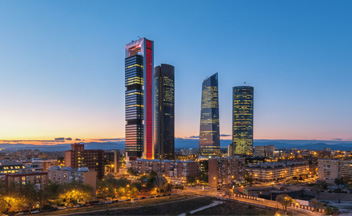 Madrid at night